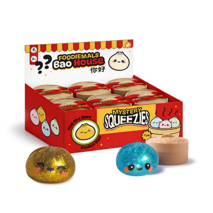 Zabawka anystresowa do ściskania Bao Mystery Foodiemals