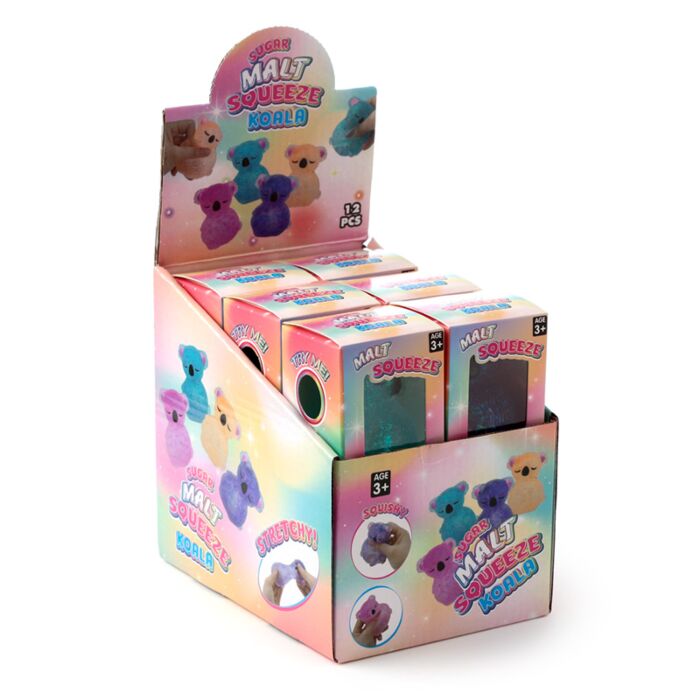 Rozciągliwa zbawka do ściskania z cukru słodowego Koala 