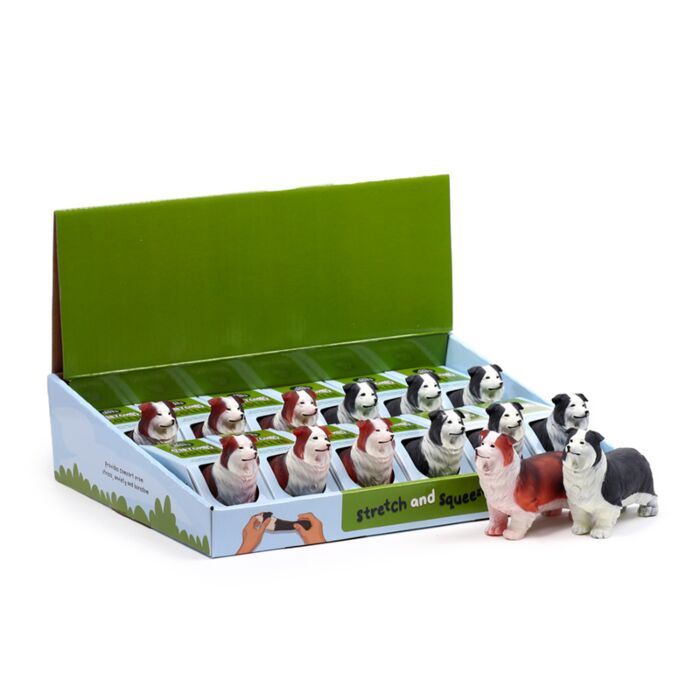 Rozciągliwa zabawka Fidget - Collie Pies