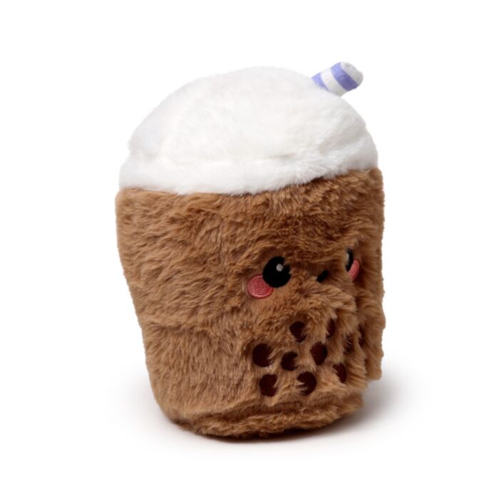 Pluszowy termofor z nasionami pszenicy i lawendy do mikrofalówki - Bubble Tea