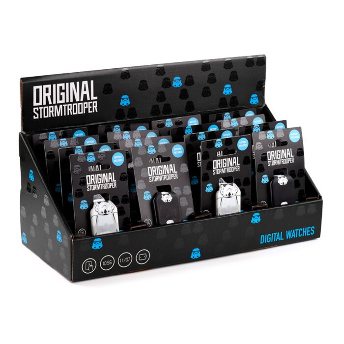 Zegarek cyfrowy silikonowy - Oryginalny Szturmowiec Star Wars