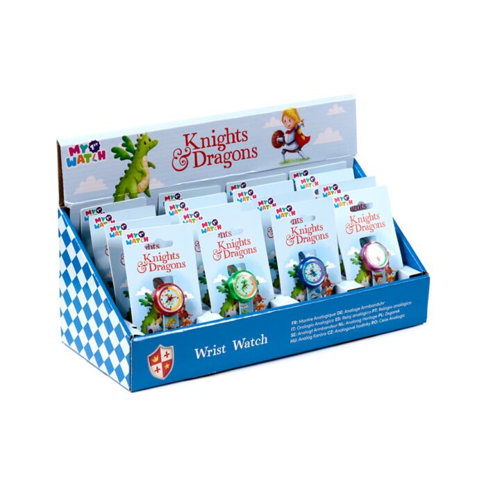 Zegarek analogowy - Knights & Dragons