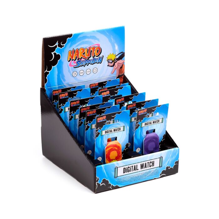 Zegarek cyfrowy silikonowy - Naruto