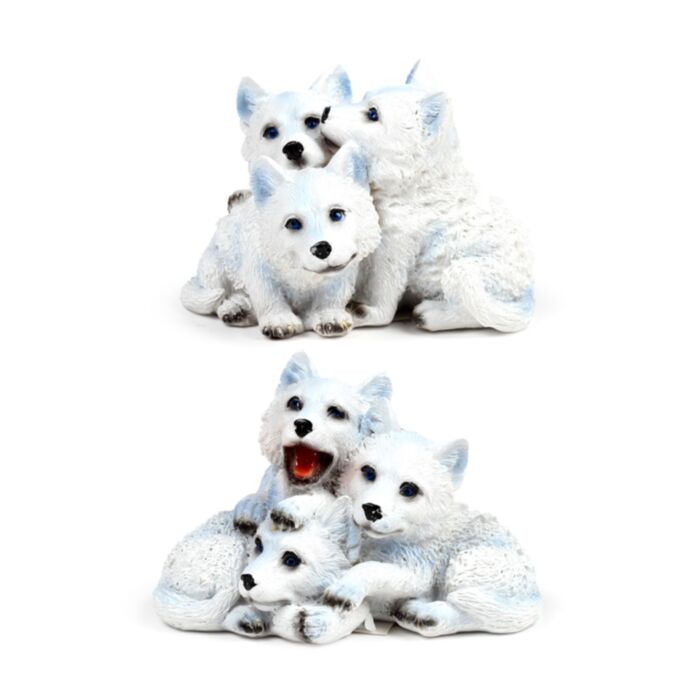 Figurka - Trio Szczeniąt Wilków