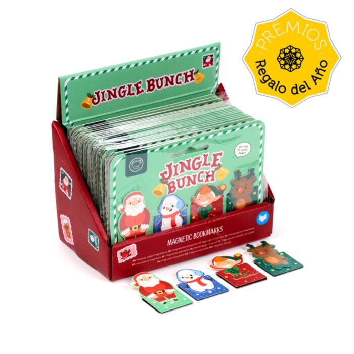 Zakładki magnetyczne do książek z motywem Christmas Jingle Bunch