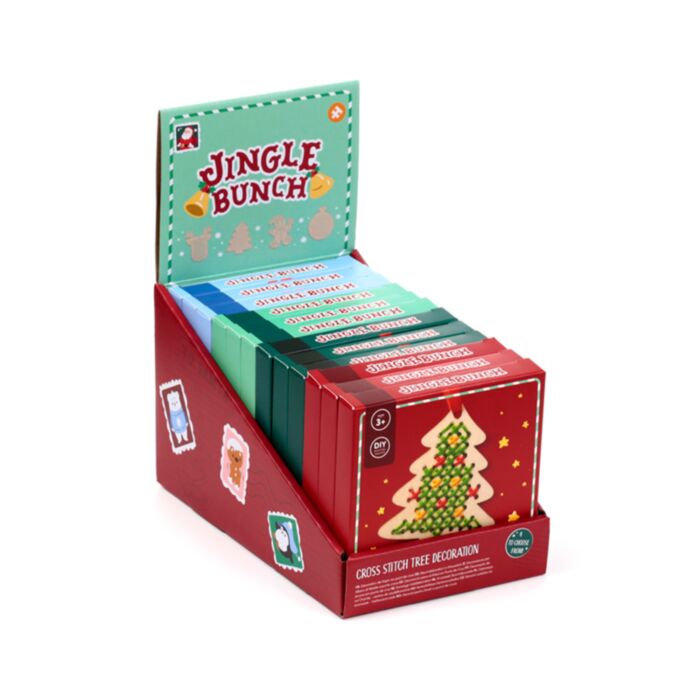 Zestaw do haftu krzyżykowego z serii Christmas Jingle Bunch