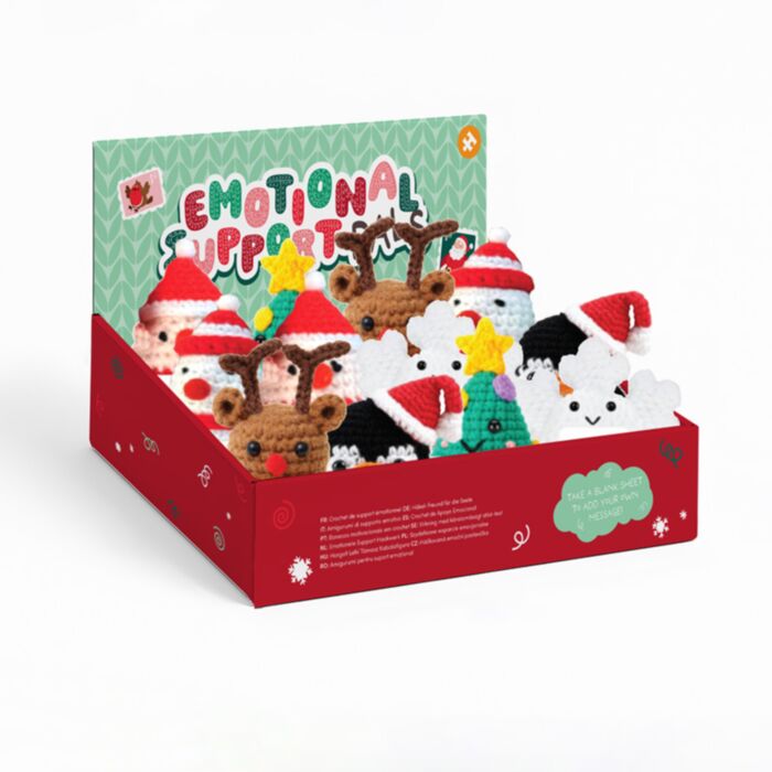 Przyjaciele Wsparcia Emocjonalnego Szydełkowy świąteczny mix