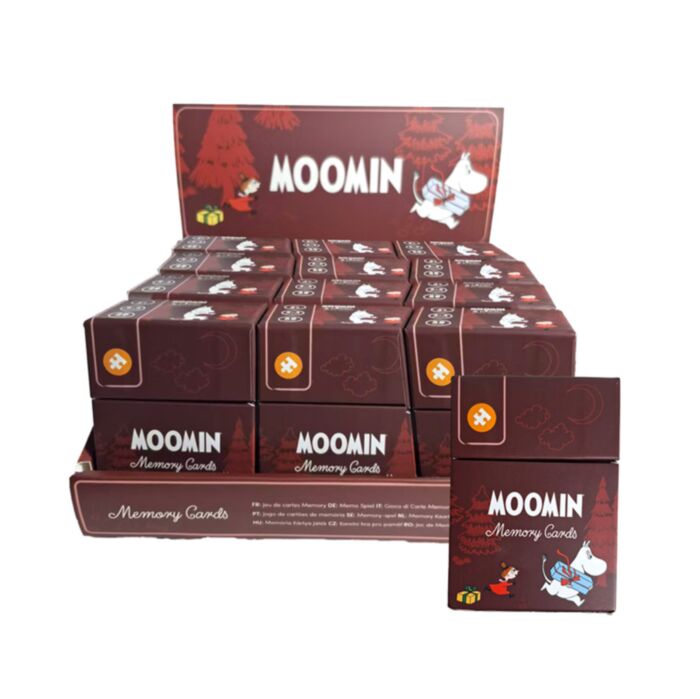 Gra pamięciowa dla dzieci z serii Muminki Święteczne