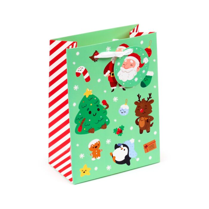 Torba na prezent - Christmas Jingle Bunch - rozmiar M