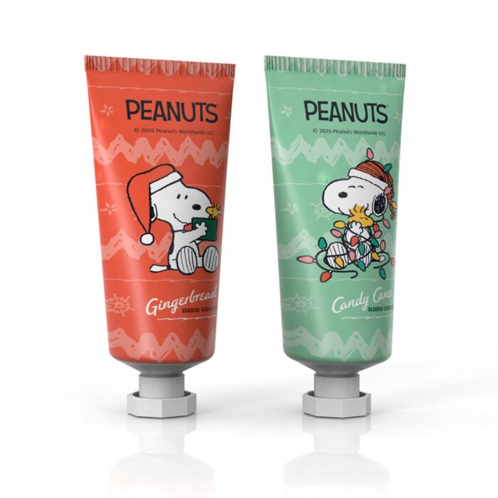 Nawilżający krem do rąk 30ml z serii Peanuts Christmas Snoopy & Woodstock
