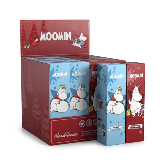 Nawilżający krem do rąk 30ml z serii Moomin Christmas