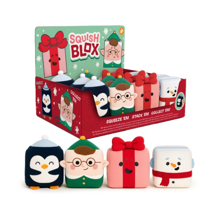 Pluszowa zabawka do ściskania Squish Blox Jingle Bunch Christmas