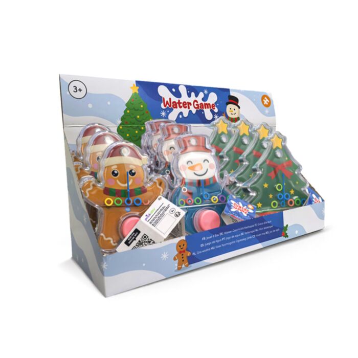 Gra wodna dla dzieci w kształcie Festive Friends Christmas