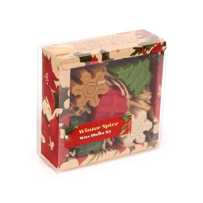Ręcznie robiony zestaw 5 wosków - Winter Spice Christmas