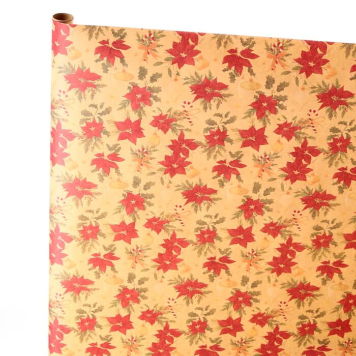 Papier ozdobny do pakowania 3m - Christmas
