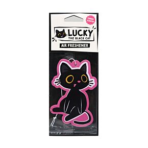 Odświeżacz powietrza - Wiśnia - Lucky the Black Cat 