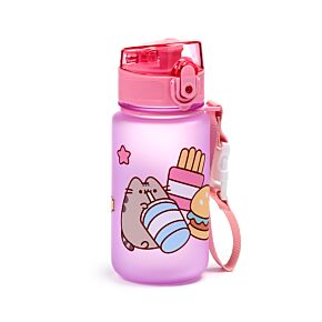 Butelka na wodę dla dzieci, plastikowa 350 ml - Pusheen