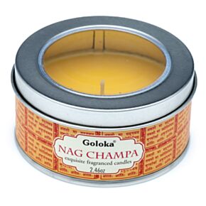 Świeczka w puszcze Goloka o zapachu Nag Champa