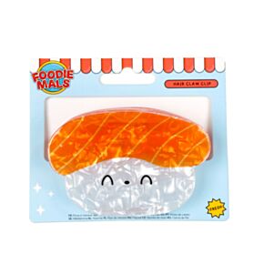 Spinka do własów Foodiemals w kształcie sushi z łososiem