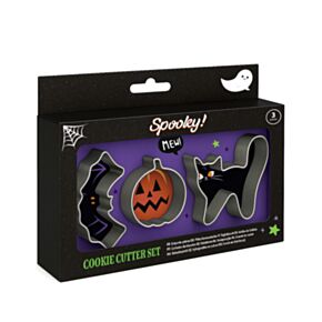 Zestaw 3 foremek do ciastek z serii Spooky