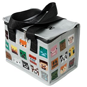 Torba termiczna na lunch z recyklingu Minecraft Postacie