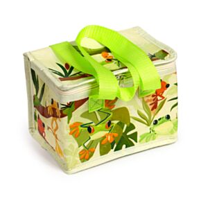 Torba termiczna na lunch z recyklingu Tropikalna Żaba