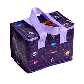 Torba na lunch z recyklingu - Game Over Torba na lunch z recyklingu - Game Over