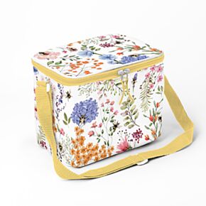 Torba na lunch z paskiem na ramię z motywem Nectar Meadows