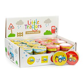 Ręcznik podróżny Skompresowany mały - Małe Traktory