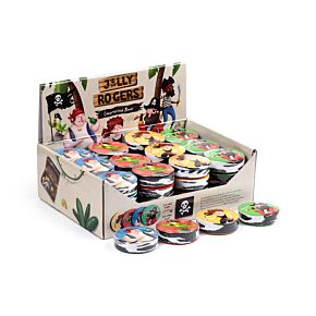 Ręcznik podróżny skompresowany mały - Jolly Jogers Pirate