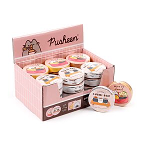 Ręcznik podróżny skompresowany mały -Pusheen the Cat Sushi Club Ręcznik podróżny skompresowany mały -Pusheen the Cat Sushi Club