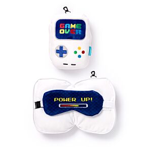 Poduszka podróżna i maska na oczy - Gra skończona - Relaxeazzz Poduszka podróżna i maska na oczy - Gra skończona - Relaxeazzz