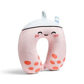 Poduszka podróżna Relaxeazzz z pianki memory Bubble Tea Foodiemals
