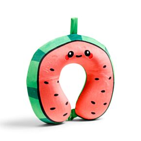 Poduszka podróżna Relaxeazzz z pianki memory arbuz Foodiemals