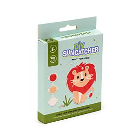 Zestaw DIY do malowania - Lew - DIY Suncatcher