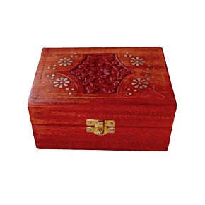 Pudełko na olejki eteryczne z drewna - mieści 12 butelek Pudełko na olejki eteryczne z drewna - mieści 12 butelek