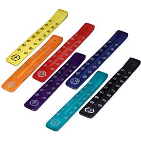 Popienica na kadzidła z drzewa mango - motyw Czakra Popienica na kadzidła z drzewa mango - motyw Czakra