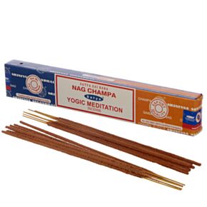 Kadzidełka patyczki Satya zapach 01342 Nag Champa & Medytacja jogowa (14 sztuk)