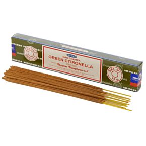 Kadzidełka patyczki Satya zapach 01356 zielona cytronella (12 sztuk)