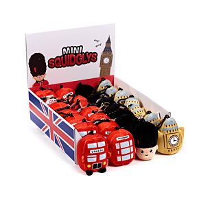Brelok do kluczy - Squidglys London Souvenir Plush Brelok do kluczy - Squidglys London Souvenir Plush