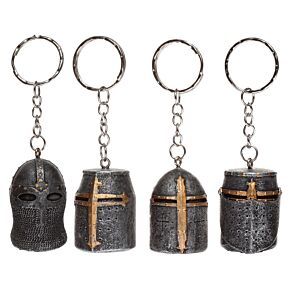 Brelok do kluczy - Średniowieczny hełm rycerski