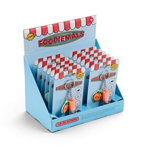 Olejek do ust z zawieszką Foodiemals o zapachu brzoskwiniowym