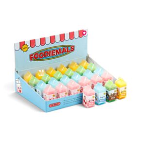 Balsam do ust w kształcie kartonika z mlekiem Foodiemals