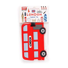 Zawieszka na bagaż 'Londyński autobus'