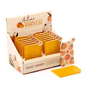 Lusterko kompaktowe w etui z motywem Autumn Harvest