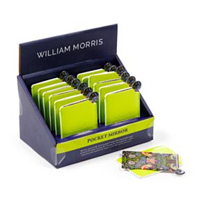 Lusterko kieszonkowe w etui z motywem William Morris Złodziej truskawek