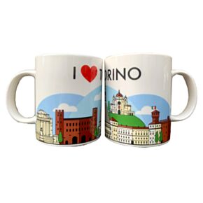 Kubek porcelanowy - I Heart Torino