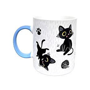 Kubek porcelanowy - Lucky the Black Cat Kubek porcelanowy - Lucky the Black Cat