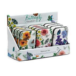 Zestaw do manicure z motywem Butterfly Meadows