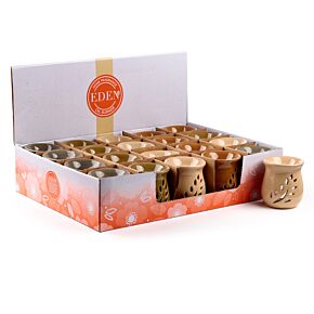 Kominek - podgrzewacz do olejków - Liściaste Ornamenty